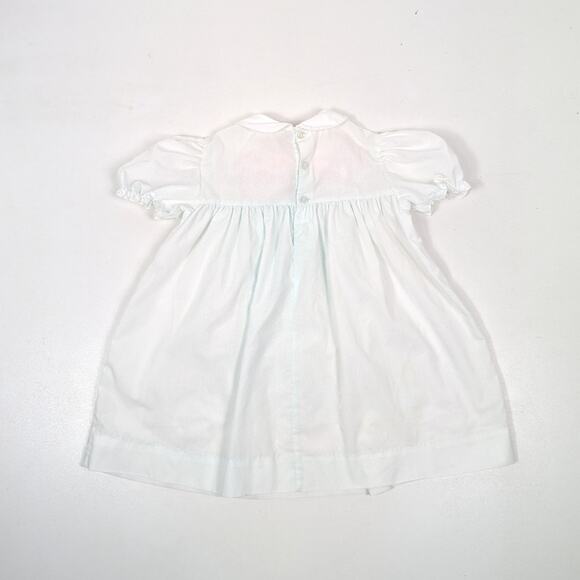 Vintage Fayette Dress Girls Size 3T Pale Pastel Bunny - Picture 4 of 6